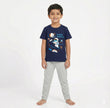 Boys Pant Set Navy with Space