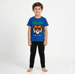 Boys Pant set Royal Blue With Tiger