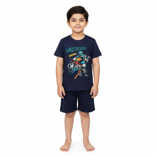 Co Ord Set Navy with Motor