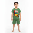 Co Ord Set Green with Off the Wall