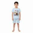 Co Ord Set L.Blue with Excavator