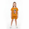 Girls Co ord set Mustard with GirL