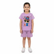 Girls Co ord set Lavender with GirL