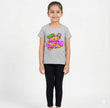 Girls Pant set Grey with Lovely