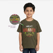 Half Sleeve T Shirt with Reflecting Sticker Militry
